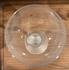 Mikasa ALEXANDRA FROSTED STEM WINE GLASS 8.5” TALL EUC Set Of 2