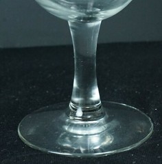 Set Of 4 Poco Grande Shape Wine Glasses w/ «The View New York City» 14 oz