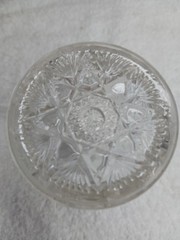 Westmoreland 920 Sunburst Hobstar & File Iced Tea Tumbler Glass Water Cup 5″
