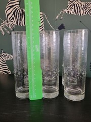 VINTAGE Iittala Finland Tapio Wirkkala Mesi Highball Glasses Texture – Set Of 6