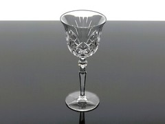 NACHTMANN PALAIS CONTEMPORARY CRYSTAL WHITE WINE GOBLETS GLASSES – SET OF 4