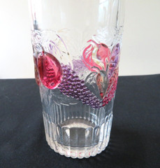 Westmoreland Della Robbia 5 1/4″ 10 Oz Flat Tumbler Exc Condition