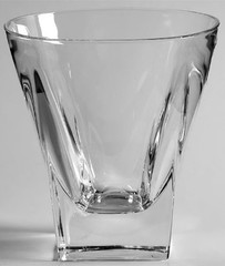 Set of (2) RCR Fusion Italian Crystal 3 7/8″ Double Old Fashion Glasses.