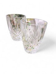 Godinger Shannon Crystal DUBLIN Juice Glasses