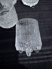 MCM 1060’s Set of 6 littala Finland Ultima Thule Footed Shot/cordial glass