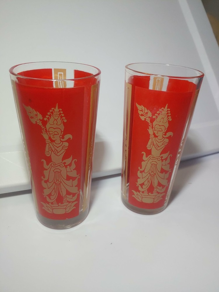 Thai Goddess cups vintage mandalay