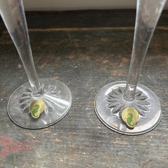 New Waterford Crystal 154225 Waterford Wishes Beginnings Flute Pair – Never Used