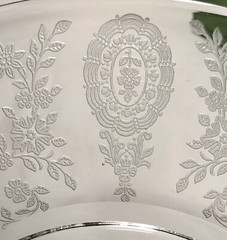 Tiffin Crystal June Night 10 5/8″ Bud Vase