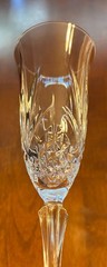 Pair of 24% Lead Crystal Flutes Galleria by Cristal d’Arques France – no chips
