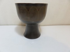 Vintage Royal Doulton Lambeth Marbella stoneware goblet excellent England