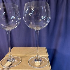 Lenox Tuscany Classics Crystal Balloon Red Wine Glasses Set of 4 Open Box 15.5oz