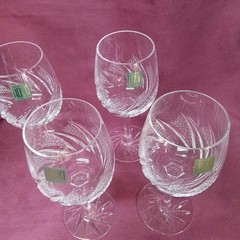 HOYA CRYSTAL Wine Glass 4pcs set 13.5cm/5.31″ HOYA CRYSTAL HOYA CRYSTAL CRYSTAL