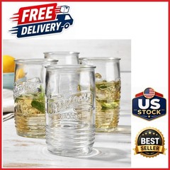 Artisan-Made Vintage Italian Tumbler Set 4 Piece for Refreshing Beverages
