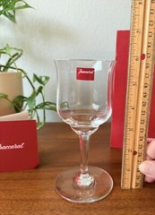 Baccarat Capri Wine Glass Set Of 4 Brand New In Box, 3 Sealed 1 Opened & Unused