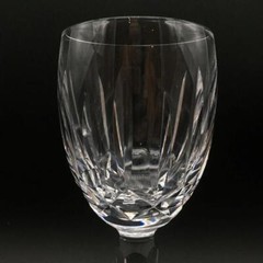 WATERFORD KILDARE 3 PIECE LOT: 3 CRYSTAL CLARET WINE GLASSES 6 1/2″ TALL CR2184