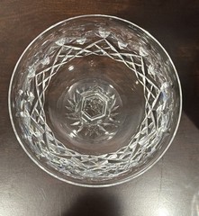 Vintage Set Of 2 Waterford Crystal LISMORE Saucer Champagne/Tall Sherbet Glasses