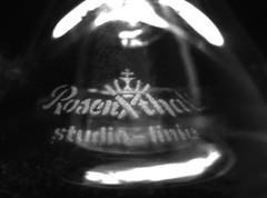 Three ROSENTHAL CLARION Studio Linie Crystal Brandy Glasses Excellent