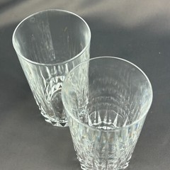 W M Dalton French Lead Crystal #6 Tumbler Glass Set of 8 NEW