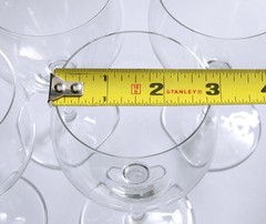 Set of 5 Baccarat VOLNAY Claret Wine Glasses 5 3/8″