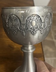 Pewter Residenz Wine Goblet – 6oz Measuring 5-1/2”, this goblet is made German