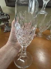 Godinger Dublin Shannon Crystal Iced 14 Oz Beverage Glass 7.75”H EUC 7