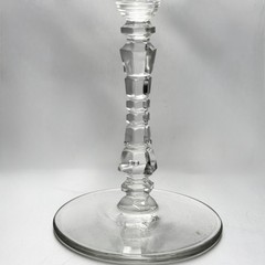 (Set 3) Libbey ROCK SHARPE Halifax Etched Floral Champagne/Tall Sherbet Glasses