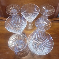 Single Waterford Crystal Tramore 5 5/8″ Water Wine Glass Goblet Gothic Mark