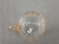 EAPG New England Glass Pomona Acanthus Leaf Punch Cup Circa 1885-1887
