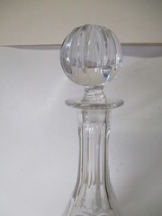 Poland Crystal Wine Decanter & Stemware Wine Glasses – Hunting & Wildlife Scenes