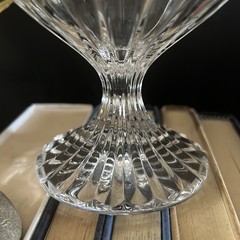 Mikasa Park Lane Vintage Clear Blown Lead Crystal Water Wine Glass Goblet