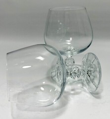 Vintage Brandy Glass Claudia by Import Assoc made in Poland Set of 2