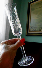 Clarenbridge Irish Cut Crystal Wine & Champagne Glasses 2 Piece