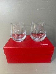 Baccarat 2451 Glass Set Unused with Box Collectible Collectible Drop Shipment