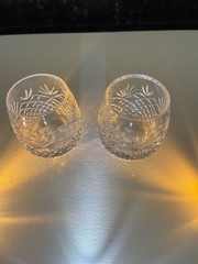 Waterford Crystal Sullivan Vodka Shooters set/2 SEE DESCRIPTION FOR CONDITION