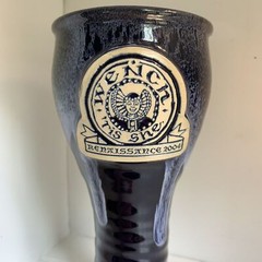 Deneen Pottery St. Paul Minnesota Renaissance Wench 2004 Goblet