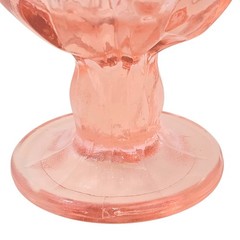 SET OF 4 FRANCISCAN PINK CABERET GLASS ICED TEA GOBLETS
