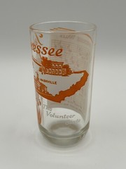 Vtg pre-1955 TENNESSEE Hazel Atlas Souvenir State Song Highball Tumbler Glass
