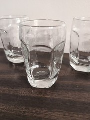 Libbey Chivalry Juice Glasses. Clear. 3 5/8″ Set Of 5