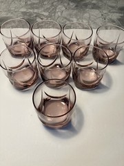 Libby Imperial Drape Pale Plum Tumbler -8