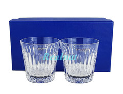 SAINT St. LOUIS Crystal Primo Crystal Tumblers, Set of 2 New Boxed France