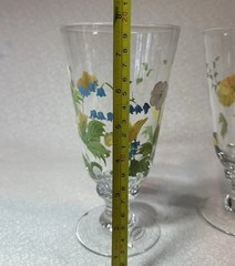 Oneida Summer Meadow iced Tea Glasses Set Of 2 READ