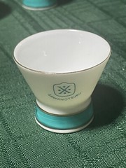 Sawanotsuru Sake Cups Set of 6 Japanese Ceramic Ochoko Drinkware Vintage Japan