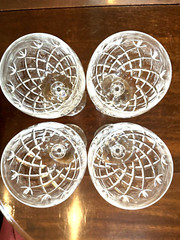 4 Schott-Zwiesel WESSEX Pattern Water Goblets 7 5/8″ Never Used Mint