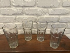 Vintage Anchor Hocking 16 oz Cooler Glass, Big Heavy