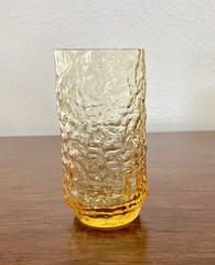 Lenox Impromptu Yellow Drinking Blown Glasses SET OF 3 Variety USA