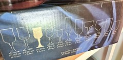 Cristal d’Arques Glasses Longchamp Crystal Wine Water Glasses 5.75oz 4 Piece VTG
