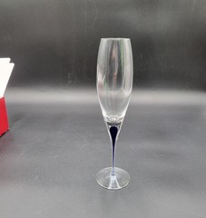 Orrefors INTERMEZZO BLUE Champagne Flute 9-7/8″ NEW Original Box Made In Sweden