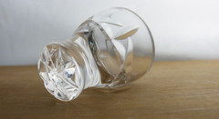 Vintage Cut Crystal Whiskey Shot Glass Vertical and Criss-Cross 2.3 » Corbett ?