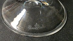 Vintage Rosenthal Crystal CHampagne Coupe «Clairon» Pattern Circa 1960 Set of 4