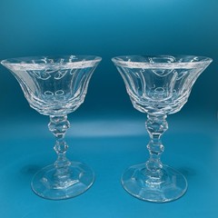Vintage Waterford Crystal Royal Tara Liquor Cocktail Glasses Set Of 2
